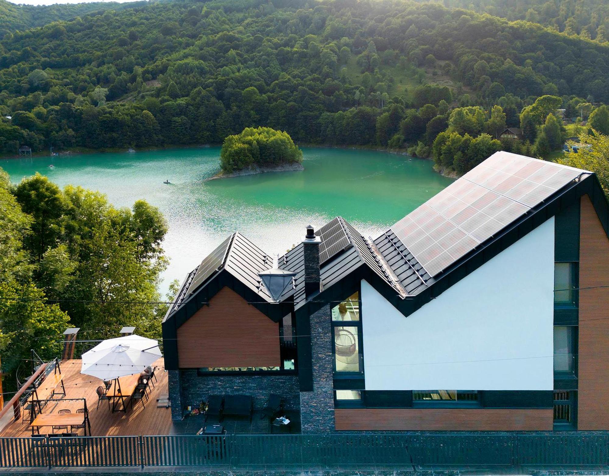 Utopia Lake View Teşila Exterior foto